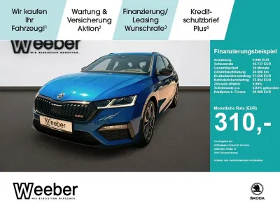 Gebraucht Skoda Octavia RS 200 PS (147 kW) 2023 Raceblau (metallic) Kombi
