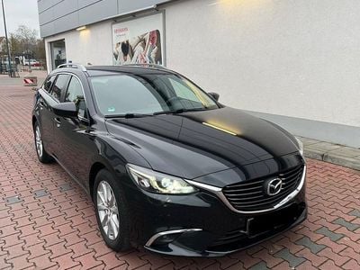 Gebraucht Mazda 6 Exclusive-Line 150 PS (110 kW) 2016 Onyxschwarz metallic Kombi