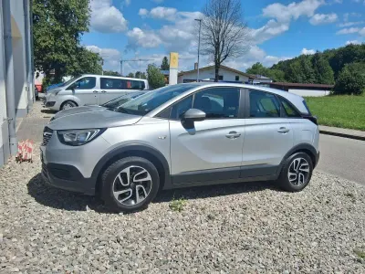 Gebraucht Opel Crossland X Edition 82 PS (60 kW) 2017 Silber SUV