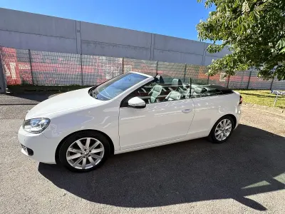 Occasion VW Golf Cabriolet R 160 ch (117 kW) 2013 Blanc Cabriolet