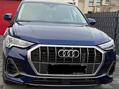 Blau Gebraucht 2021 Audi Q3 S-Line SUV | 30.700 € (Fairer Preis)