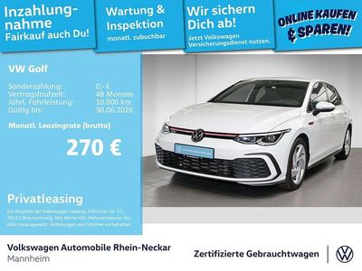 Gebraucht VW Golf VIII GTI 245 PS (180 kW) 2024 Weiß Limousine