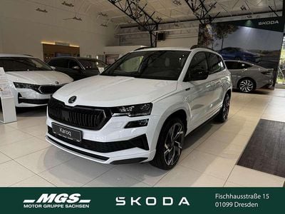 Gebraucht Skoda Karoq SportLine 150 PS (110 kW) 2025 Moonweiß metallic SUV