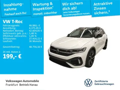 Gebraucht VW T-Roc R 300 PS (220 kW) 2025 Weiß SUV