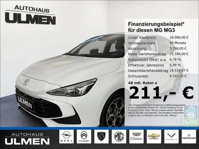 Usata MG MG3 Luxury 194 CV (142 kW) 2024 Bianco Utilitaria
