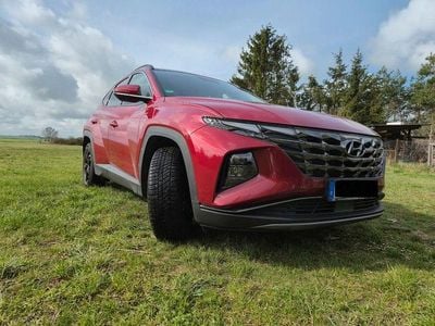 Gebraucht Hyundai Tucson Trend 136 PS (100 kW) 2021 Rot SUV