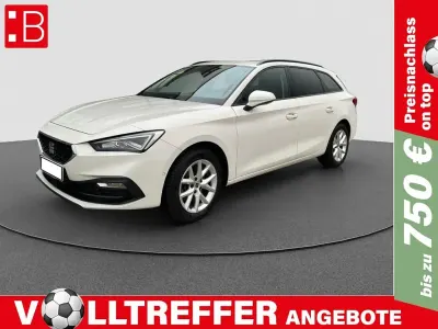 Gebraucht Seat Leon Style 150 PS (110 kW) 2022 Candy weiss Kombi