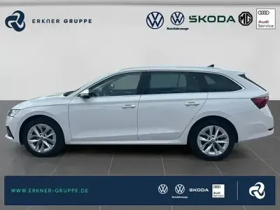 Gebraucht Skoda Octavia Style 116 PS (85 kW) 2023 Weiss Kombi
