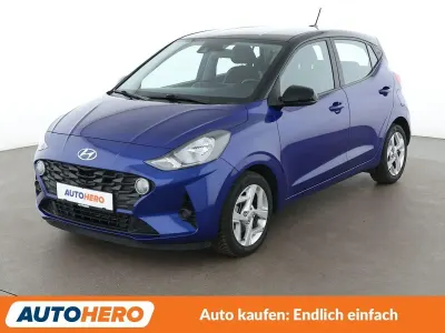 Gebraucht Hyundai i10 Trend 84 PS (61 kW) 2023 Blau Kleinwagen