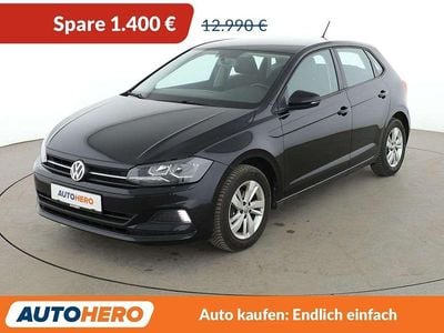 Gebraucht VW Polo Advance 95 PS (69 kW) 2020 Schwarz Kleinwagen