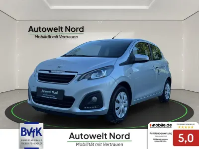 Gebraucht Peugeot 108 Active 72 PS (52 kW) 2019 Silber Kleinwagen