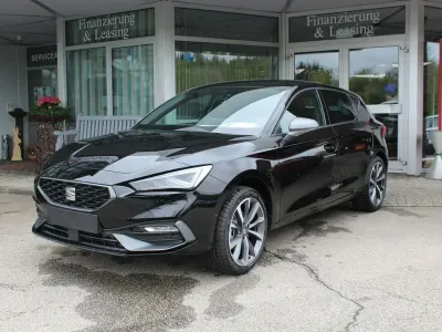 Neu Seat Leon FR 150 PS (110 kW) 2025 Schwarz Limousine
