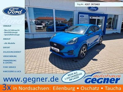 Neu Ford Puma ST-Line 125 PS (91 kW) 2025 Digital aqua blue metallic SUV