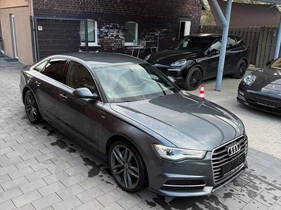 Begagnad Audi A6 S-Line 218 HK (160 kW) 2016 Svart Sedan
