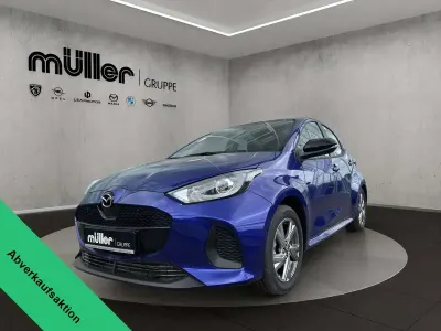 Neu Mazda 2 Exclusive-Line 116 PS (85 kW) 2026 Glass blue Kleinwagen