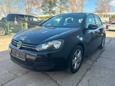 Gebraucht VW Golf VI Comfortline 122 PS (89 kW) 2009 Schwarz Kleinwagen