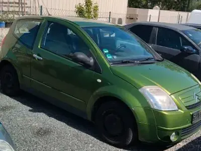 Gebraucht Citroën C2 60 PS (44 kW) 2004 Grün Kleinwagen