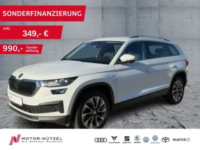 Gebraucht Skoda Kodiaq Ambition 150 PS (110 kW) 2022 Moonweiß perleffekt SUV
