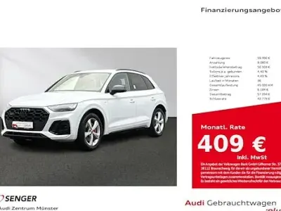 Brugt Audi Q5 S-Line 299 HK (219 kW) 2025 Hvid SUV