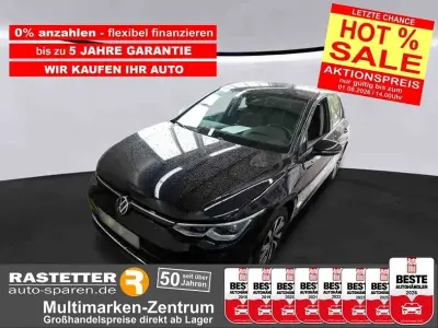 Gebraucht VW Golf VIII Active 150 PS (110 kW) 2023 Schwarz Limousine