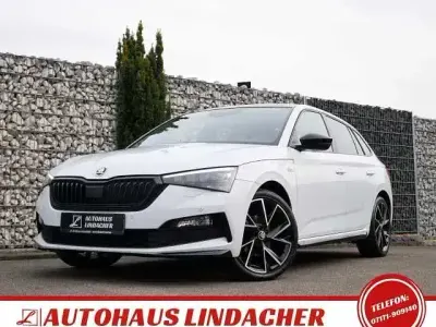 Gebraucht Skoda Scala Monte Carlo 110 PS (80 kW) 2022 Moonweiß perleffekt Kleinwagen