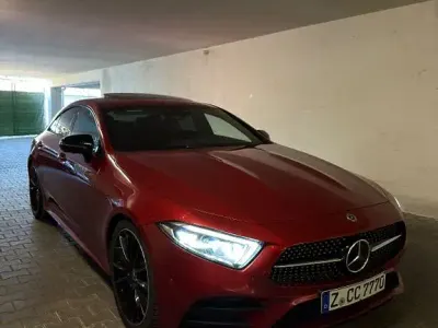 Usata Mercedes CLS220 AMG line 194 CV (142 kW) 2020 Rosso Coupé