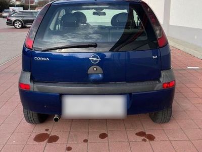 Gebraucht Opel Corsa 75 PS (55 kW) 2003 Blau Kleinwagen