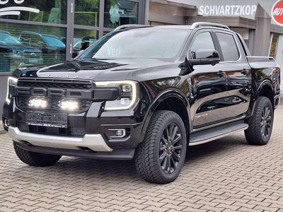 Neu Ford Ranger Platinum 241 PS (177 kW) 2025 Obsidianschwarz metallic Pickup
