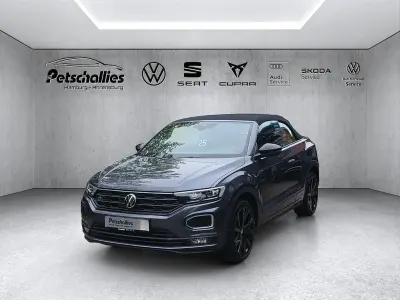 Gebraucht VW T-Roc Cabriolet R-line 150 PS (110 kW) 2022 Grau Cabrio