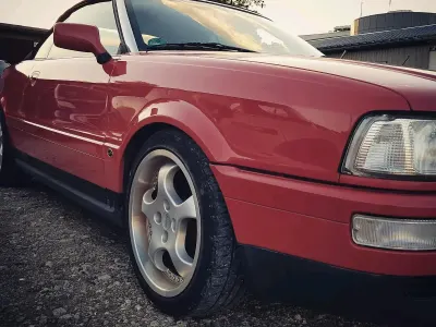 Gebraucht Audi 80 136 PS (100 kW) 1992 Rot Cabrio