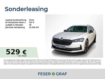 Gebraucht Skoda Superb SportLine 204 PS (150 kW) 2025 Kristallweiß Kombi