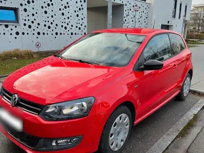 Używany VW Polo Match 90 KM (66 kW) 2012 Czerwony Hatchback