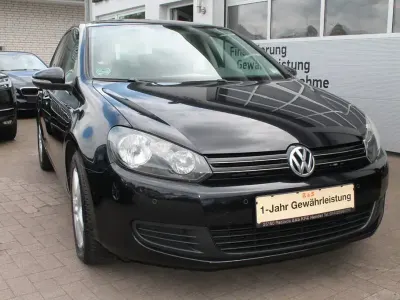 Gebraucht VW Golf VI Comfortline 122 PS (89 kW) 2010 Schwarz Limousine