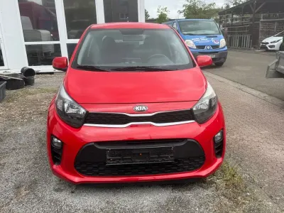 Gebraucht Kia Picanto Attract 67 PS (49 kW) 2017 Rot Kleinwagen