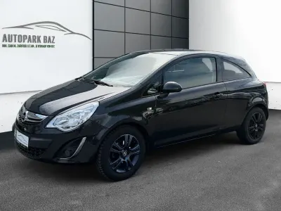 Gebraucht Opel Corsa 86 PS (63 kW) 2012 Schwarz Kleinwagen