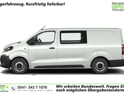 Neu Opel Vivaro-e Combi 150 PS (110 kW) 2026 Kaolin weiß Van / Kleinbus