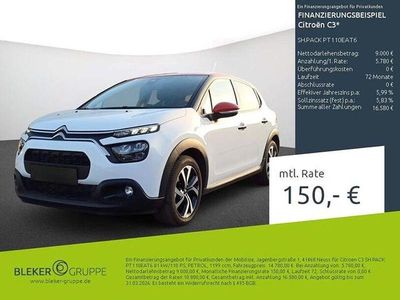 Weiß Gebraucht 2022 Citroën C3 Shine Limousine | 14.780 € (Fairer Preis)