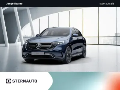 Gebraucht Mercedes EQC400 AMG 300 kW (408 PS) 2023 Cavansitblau metallic SUV