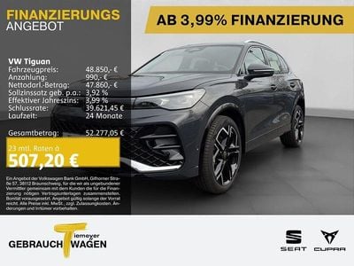 Grau Gebraucht 2024 VW Tiguan R-line SUV | 47.720 € (Guter Preis)