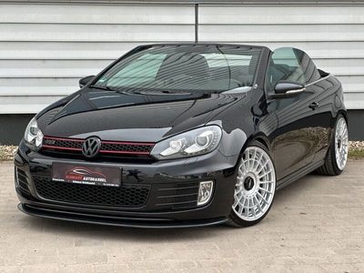 gebraucht VW Golf Cabriolet VI GTI Navi Kamera 19` Led BiXen.