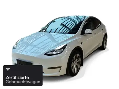 Gebraucht Tesla Model Y Long Range AWD 258 kW (351 PS) 2023 Pearl white multicoat SUV