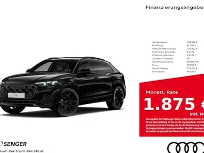 Ny Audi Q8 Ambiente 490 HK (360 kW) 2026 Sort SUV