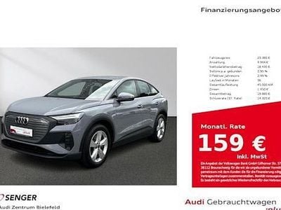 Kieselgrau Gebraucht 2022 Audi Q4 Sportback e-tron Basis SUV | 23.380 € (Guter Preis)