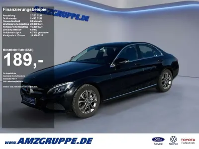 Gebraucht Mercedes C180 Avantgarde 156 PS (114 kW) 2017 Obsidianblack Limousine