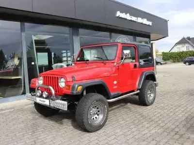 Brugt Jeep Wrangler Sport 118 HK (86 kW) 1996 Rød SUV