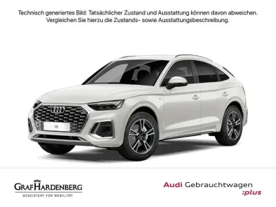 Gebraucht Audi Q5 Sportback S-Line 163 PS (119 kW) 2022 Weiß SUV
