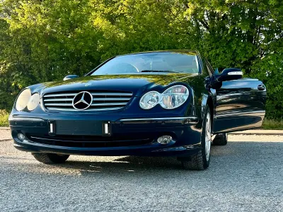Gebraucht Mercedes CLK320 218 PS (160 kW) 2001 Blau Coupé