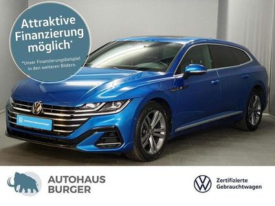 Usata VW Arteon R-line 200 CV (147 kW) 2023 Blu Station wagon