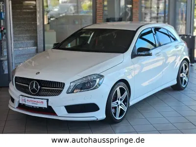 Brugt Mercedes A250 AMG line 211 HK (155 kW) 2014 Hvid Sedan