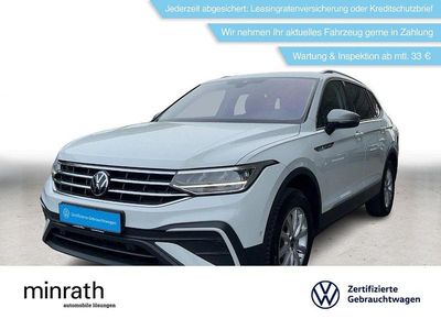Gebraucht VW Tiguan Allspace Life 150 PS (110 kW) 2023 Weiß SUV